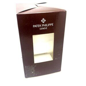 PATEK PHILIPPE GENEVE GENUINE Service Center Brown Cardboard Box Watch